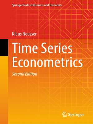 cover image of Time Series Econometrics